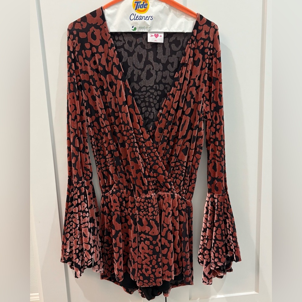 Buddy Love Bell Sleeve Romper